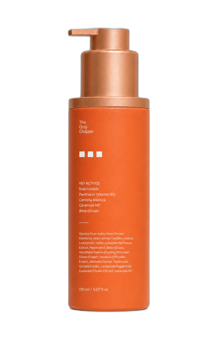 The Only Chapter Firming Body Cream, full ingredient list on the back